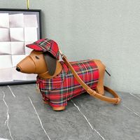 Sacs à main et pochettes pour femmes, sac à bandoulière en cuir de créateur, sac de soirée mignon en forme de chien, sac pour femme