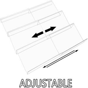 Tiroir à épices en acrylique transparent, grande capacité, 4 niveaux, organisateur de bureau, pour armoires de cuisine, livraison gratuite - Product Image 2