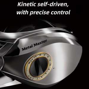 Moulinet à lancer SNEDA anti-recul avec frein électronique, ultra silencieux, lancer longue distance pour la pêche aux leurres - Product Image 5