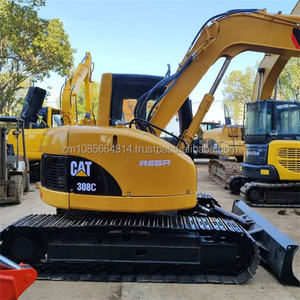 Mini excavadora de gato usada 307 308 original Caterpillar pequeña excavadora 308c barata usada CAT 308c 308d 308c CR mini excavadora - Product Image 2