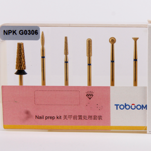 Toboom 锥形美甲准备套装 一次性凝胶抛光剂去除工具 适用于指甲钻头 美甲沙龙 - Product Image 1