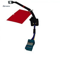 Rangkaian Kabel Baterai Daya Otomotif dengan Selubung Bergelombang, Kabel Multi-Warna, Kabel Kustom, OEM 12V 24V