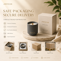 Bougie parfumée en cire de soja de 120 g avec mèche en bois, 6 parfums, étiquette privée personnalisée pour la décoration de la maison, cadeau, spa, hôtel, vente au détail, OEM