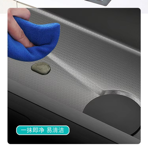 Đôi thác nước mưa thông minh thác nước đôi Bát vuông đánh bóng thép không gỉ Bồn Rửa Nhà Bếp truy cập lớn lưu vực vòi Nano - Product Image 2