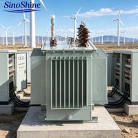 SinoShine Transformatörleri Güç Transformatörü Elektrik Ekipmanları 200-5000kVA Yağlı Tip Dağıtım ONAN/ONAF