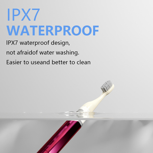 Factory <b>Direct</b> Electric Toothbrush Custom Color Rechargeable Sonic Toothbrush OEM Plastic Handle Durable Design - Product Image 4