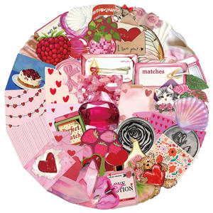50 Uds Y2K <span class=keywords><strong>Girlhood</strong></span> lindas pegatinas de grafiti rosa de moda para teléfono portátil Retro Girl Scrapbook decoración pegatina - Product Image 2