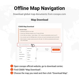 Coospo CS600 đầy màu sắc màn hình cảm ứng xe đạp Đồng hồ tốc độ Bluetooth Ant <span class=keywords><strong>GPS</strong></span> xe đạp máy tính - Product Image 2