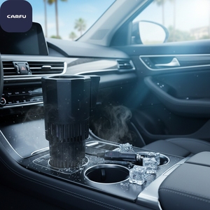 Accesorios para Auto CARFU, Portavasos 2 en 1 para Auto con Control Inteligente, Enfriamiento y Calentamiento Rápidos, NUEVO - Product Image 6