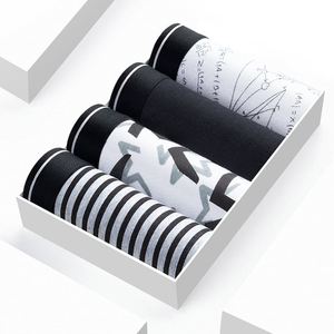 Spandex Mens <b>Custom</b> Cotton Underwear <b>Boxer</b> for Men Packages - Product Image 2