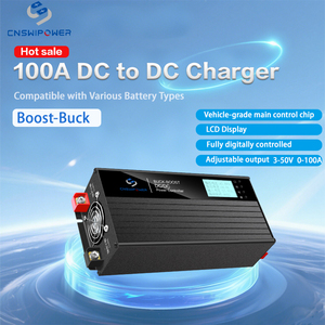 <span class=keywords><strong>Chargeur</strong></span> cc à cc 12V/24V Max 100A contrôleur d'alimentation Buck-Boost Compatible avec LiFePO4 pour les véhicules récréatifs et les camions charge de batterie de secours - Product Image 4