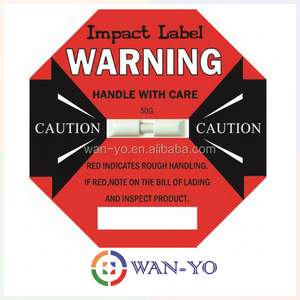 Indicador de Daños por Embalaje - Indicador de Impacto (50G) Wan-Yo - Product Image 1