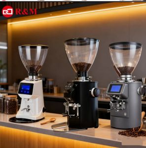 Comercial <span class=keywords><strong>de</strong></span> dosis única negro compacto ajustable moler Heavy Duty Espresso Best <span class=keywords><strong>Cafe</strong></span> Shop bar Flat Burr Coffee Bean Grinder Kopi - Product Image 6