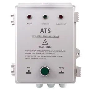 LETON POWER مولد 63A 125A 2p 3p 4p ATS وحدة تحكم ATS مفتاح تحويل أوتوماتيكي طاقة مزدوجة