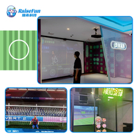 Machine de simulation de football interactive AR pour l'intérieur, jeu de sport interactif mural, entraînement de simulation de football AR