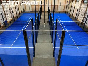 Persediaan pabrik SSTD lapangan sepak bola 10m x 6m Fasilitas lapangan lapangan sepak bola tenis Padbol - Product Image 3