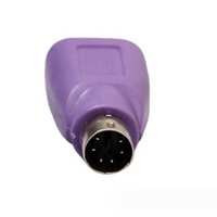 Adaptor USB ke Ps2 6Pin Din USB betina