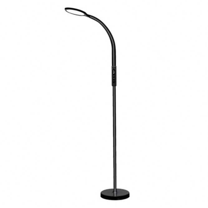 Light Luxury Originality Postmodern Stylish Northern Europe Living Room Sofa Study Black Iron Cage Floor Lamp
