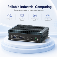 Computadora Business Edge con Doble LAN, USB, COM, HD, VGA, Almacenamiento MSATA y SATA para Terminal Inteligente, Compatible con Windows y Linux, Mini PC Empresarial