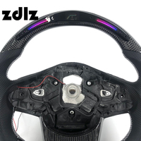 Volante de Fibra de Carbono con Pantalla LED Personalizada para Toyota Supra GR 2019 2020 2021 2022 2023 2024