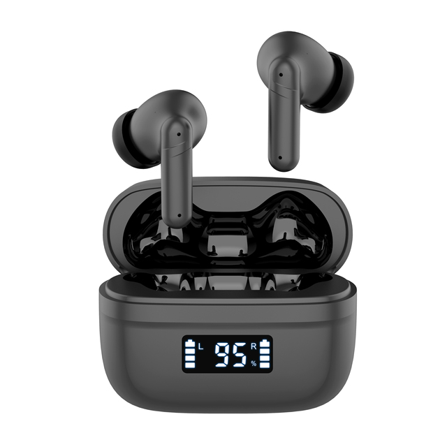 Low MOQ Wireless Bluetooth Earphones IPX4 Waterproof Earbuds ENC Noise Cancelling Deep Bass In-Ear Headphones