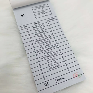 สมุดตั๋วทำเล็บสำหรับร้านทำเล็บหนังสือนัดหมายสมุดโน้ตสั่งทำแผ่นข้าวราคาถูก - Product Image 4