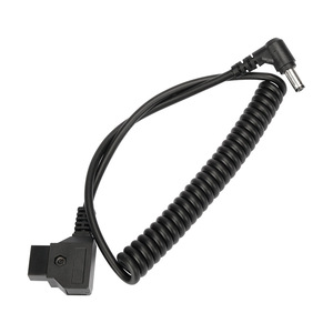 Cable de alimentación D-Tap B a Dc2.5mm para monitor, equipo de grabación de vídeo, fuente de alimentación de 12V CC, diseño en espiral - Product Image 4