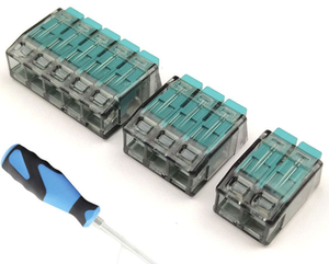 Utl <span class=keywords><strong>2</strong></span> Tiang Kabel Klip Cepat Kawat Konektor Blok Pencahayaan Sambungan Cepat Terminal Konektor Blok Listrik - Product Image 3