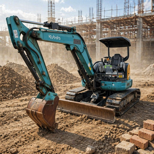Livraison Gratuite - Excavatrice d'occasion 4 tonnes - Excavatrice Kubota d'occasion - Excavatrice polyvalente d'occasion - Mini-excavatrice sur chenilles - Excavatrice d'occasion - Product Image 1