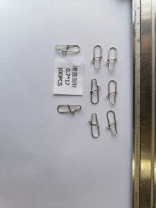 Ganchos giratorios Fastlock de acero inoxidable brillante 1 Kg MOQ <span class=keywords><strong>Fastline</strong></span> conector sujetador para pesca - Product Image 6