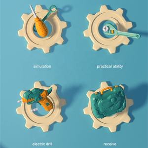 249 pièces enfants tige dinosaure perceuse électrique bricolage Construction vis construction jouet assemblage Puzzle blocs Table dinosaure boîte à outils jouets - Product Image 4