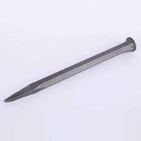 Ciseau à maçonnerie en acier au carbone, pointe plate, multi-spécifications, pour pierre, vente en gros usine