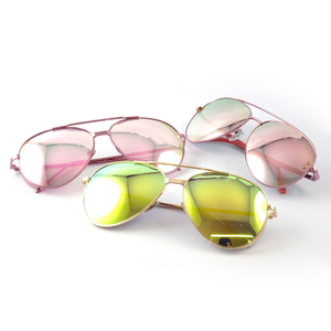 High Fashion Stylish Men <span class=keywords><strong>Pilot</strong></span> Aviation Metallrahmen UV-Linse Sonnenbrille Sonnenbrille - Product Image 2