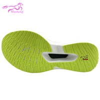 Semelle de chaussure de jogging Mustang légère en EVA, absorbant les chocs, résistante à l'usure, semelle extérieure de chaussures de sport, design personnalisé pour le Maroc