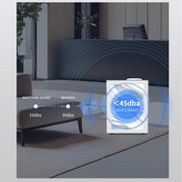 Diffuseur de parfum sans eau électrique professionnel GAM-2001HF pour hall d'hôtel, en métal, 500 ml, sans fil, avec écran publicitaire