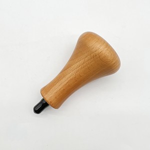 Suministro directo de fábrica de mangos para tamper de máquinas de espresso hechos de madera de haya o estirax, martillos para tamper, mangos de madera, y - Product Image 4