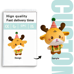 OEM ODM Thú nhồi bông đồ chơi đồ chơi làm cho đồ chơi sang trọng củ<span class=keywords><strong>a</strong></span> riêng bạn tùy chỉnh động vật Búp bê nhồi bông đồ chơi tùy chỉnh búp bê sang trọng - Product Image 5