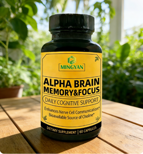 Cápsulas de Suplementos Naturales Nootrópicos con Certificación GMP, Precio de Fábrica, Alpha GPC, Potenciador Cerebral, para la Salud, la Memoria, el Enfoque y el Sueño en Adultos - Product Image 2