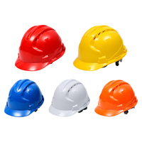 Casque respirant de chantier Ingénierie Construction Protection du travail Renforcé Respirant épaissi à trois nervures
