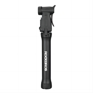 ROCKBROS <strong>Cycling</strong> Bike Bi-directional Design Compact American/Rrench <strong>Nozzle</strong> 80psi Mini <strong>Pump</strong> - Product Image 4