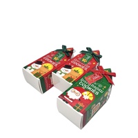 Boîte en carton pliable en forme de maison de marque Shaher pour la vente en gros, avec ruban et étiquette personnalisée, idéale pour les fêtes