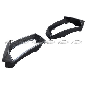 Cadre de sortie d'air d'admission arrière en fibre de carbone véritable pour Lamborghini AVENTADOR LP700-4, tuning automobile - Product Image 4