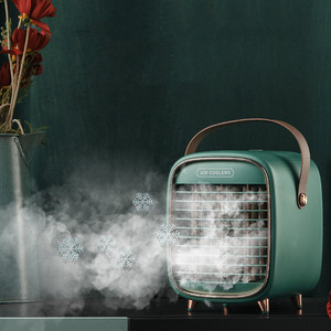 Mini modelo de <span class=keywords><strong>aire</strong></span> <span class=keywords><strong>acondicionado</strong></span> portátil <span class=keywords><strong>con</strong></span> USB, pequeño ventilador de <span class=keywords><strong>aire</strong></span> frío, refrigeración por <span class=keywords><strong>agua</strong></span> para el hogar y la Oficina, humidificador, cubo de hielo, <span class=keywords><strong>aire</strong></span> fresco - Product Image 5