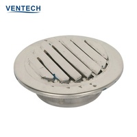 Grille d'évacuation moderne en acier inoxydable, grille de ventilation à persiennes, écran en maille pour conduit de sécheuse mural extérieur, cache-clapet pour entrepôt