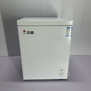 Congélateur coffre 118L à porte unique, vente directe usine, usage domestique et extérieur, hôtelier, compresseur portable, écoénergétique, compact - Product Image 1
