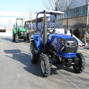 Yueshan Ce Certificaat Euro 5 Cultivators Mini Helmstok Roterende 4X4 Wiel Tractor 50pk Mini Farm Tractoren