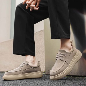 Chaussures en toile pour hommes Empire Pipe, bout rond, respirantes, à lacets, style décontracté, légères pour l'été - Product Image 2
