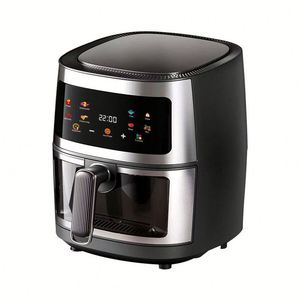 Friteuse à air chaud sans huile Silvercrest, en acier inoxydable, 4,5L, 6L, 8L, 15L, la meilleure selon Consumer Reports, comme présentée dans la publicité - Product Image 1