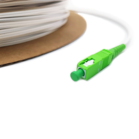 Cable de Fibra Óptica Monomodo G652d G657a 9/125um LSZH para Exteriores, 3.0mm, con Conector UPC APC para Redes 4G y 3G