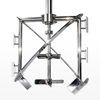 Mélangeur émulsifiant série Eumix pour produits chimiques, aliments et plastiques, capacité 300L, puissance 7,5kW, 220V